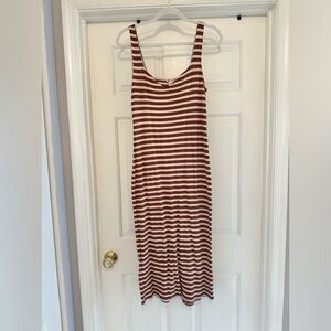 Billabong Stretch Body Con Striped Dress